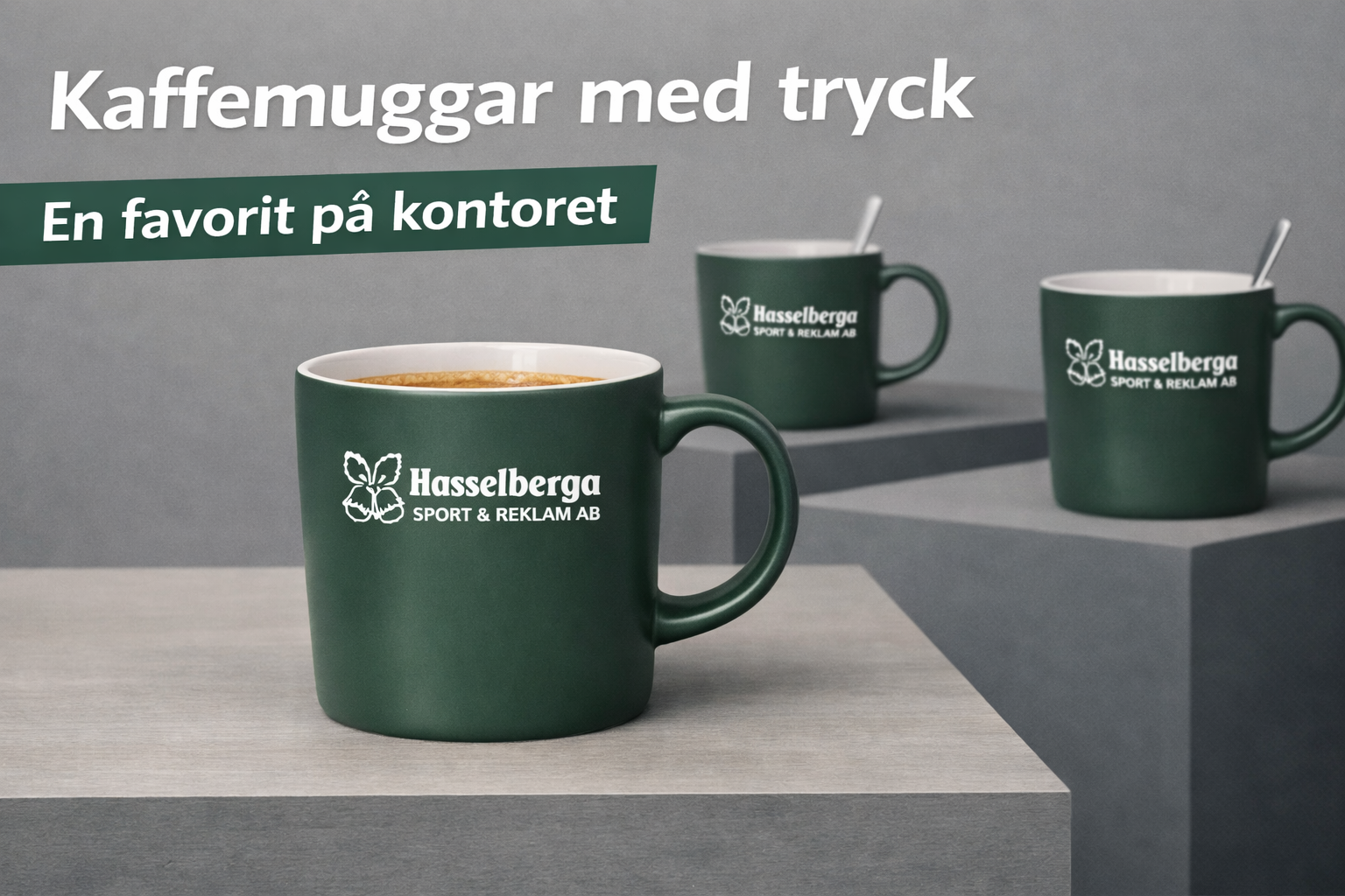 Kaffekoppar med tryck – en favorit på kontoret