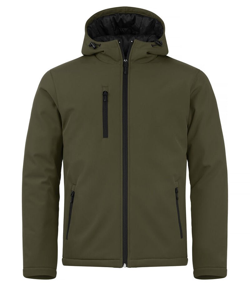 Padded Hoody Softshell – Clique