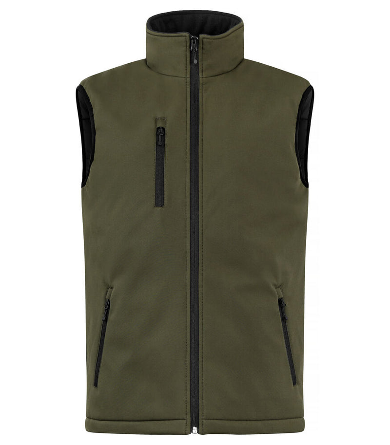Padded Softshell Vest – Clique