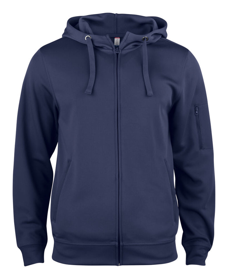 Basic Active Hoody Full Zip – Clique