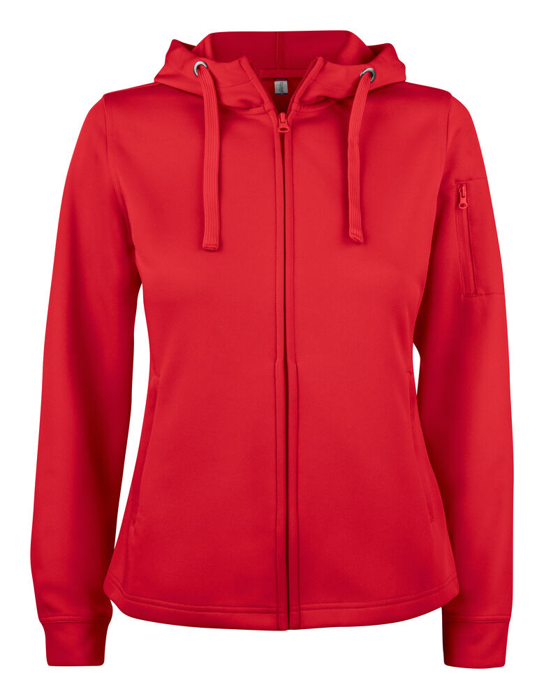 Basic Active Hoody Full Zip Women – Clique