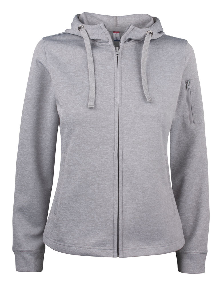 Basic Active Hoody Full Zip Women – Clique