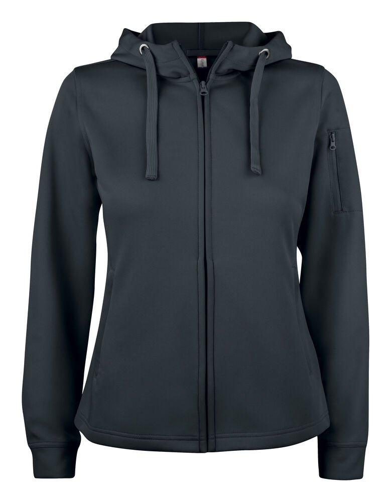 Basic Active Hoody Full Zip Women – Clique