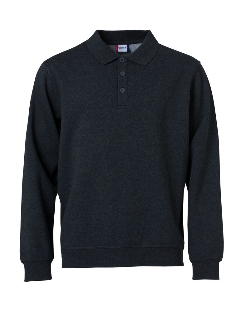 Basic Polo Sweater – Clique