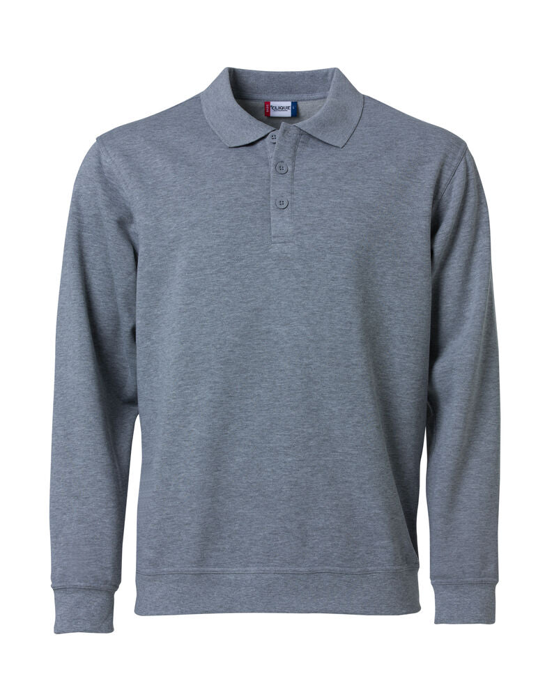 Basic Polo Sweater – Clique
