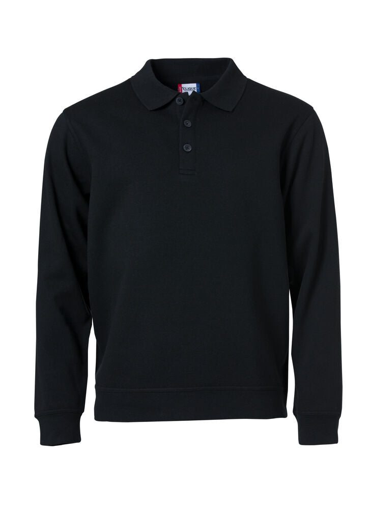 Basic Polo Sweater – Clique
