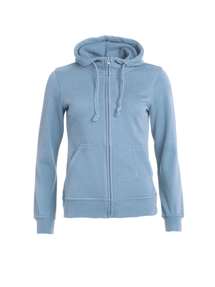 Basic Hoody Full Zip Women – Clique