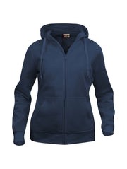 Basic Hoody Full Zip Women – Clique