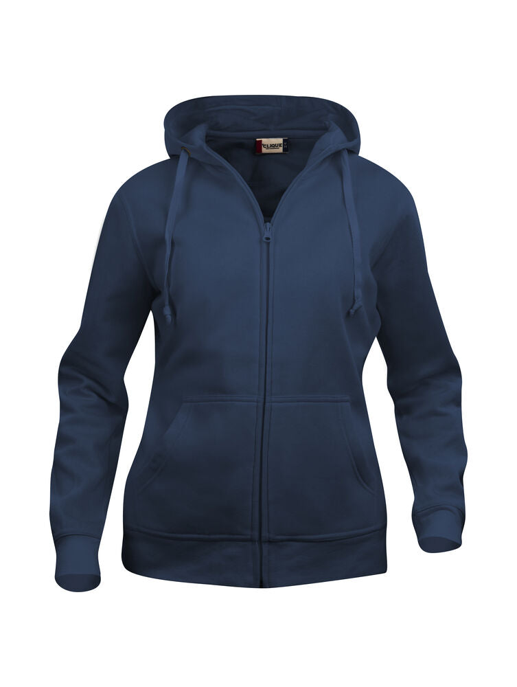 Basic Hoody Full Zip Women – Clique
