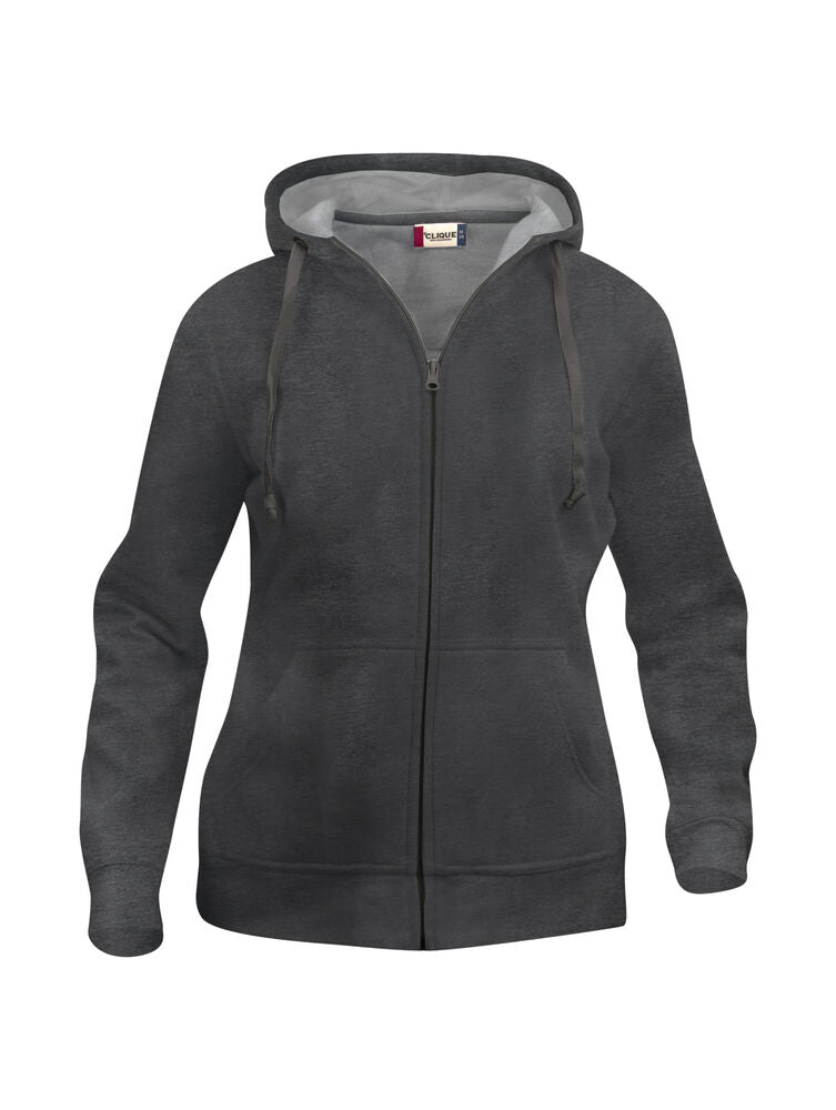 Basic Hoody Full Zip Women – Clique