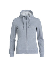 Basic Hoody Full Zip Women – Clique