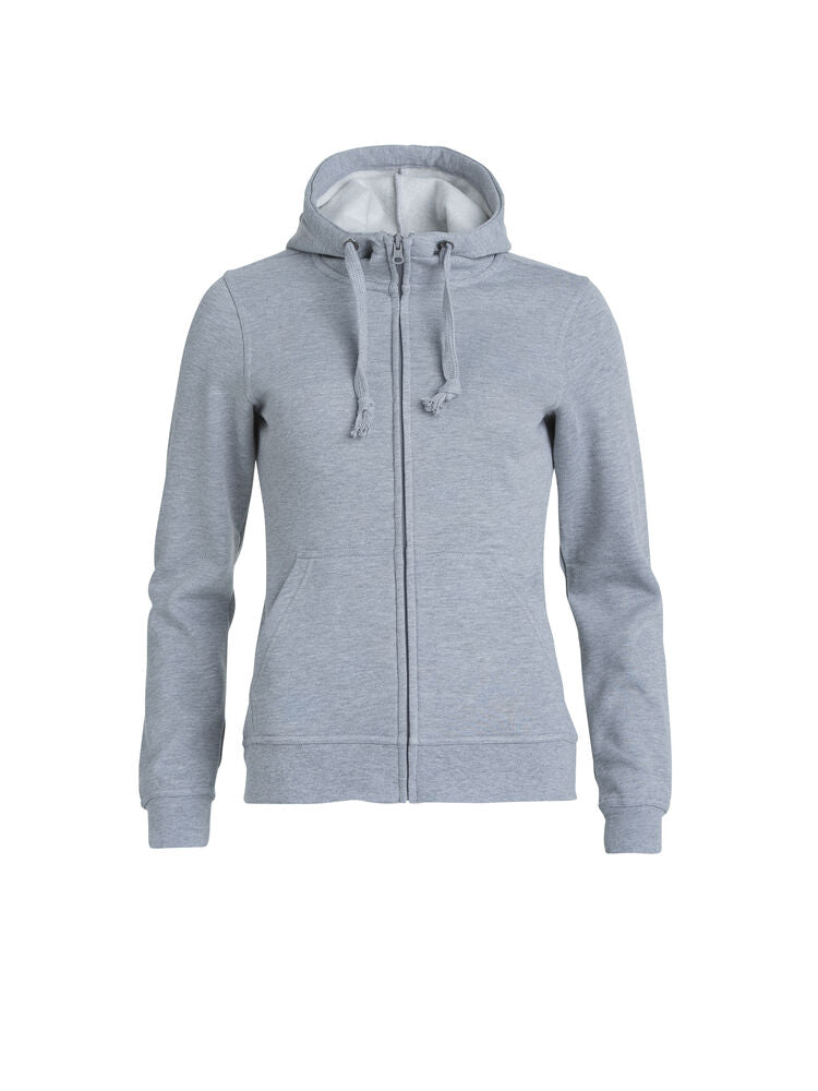 Basic Hoody Full Zip Women – Clique