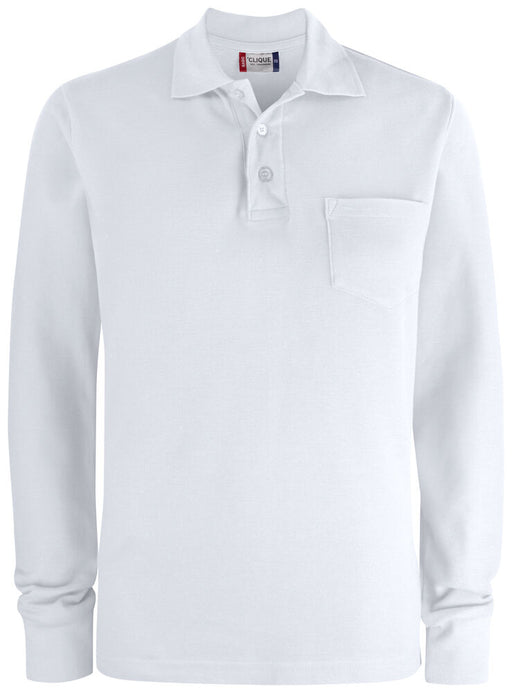 Basic Polo Pocket L/S – Clique
