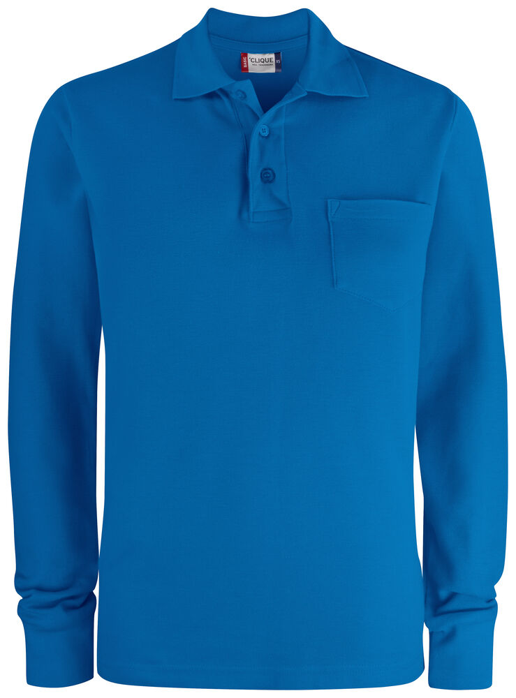 Basic Polo Pocket L/S – Clique