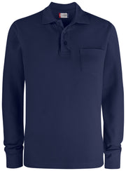 Basic Polo Pocket L/S – Clique