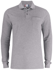 Basic Polo Pocket L/S – Clique