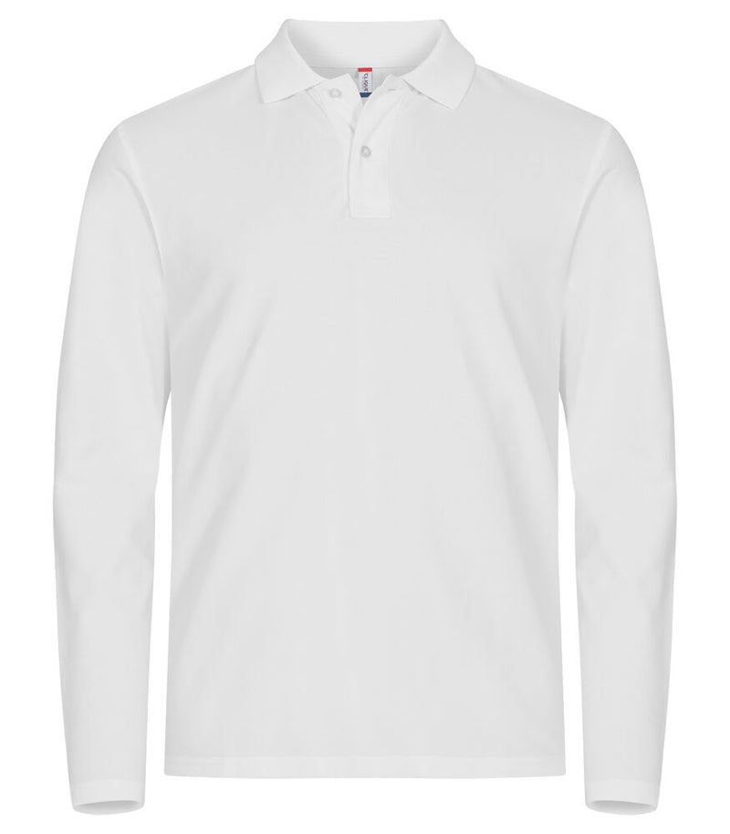 Stretch Premium Polo L/S – Clique