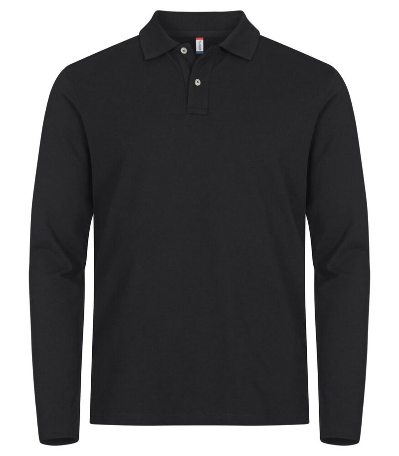 Stretch Premium Polo L/S – Clique