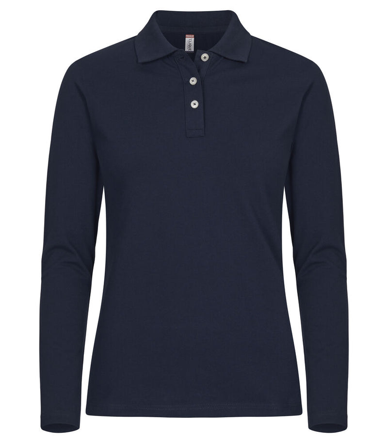 Stretch Premium Polo L/S Women – Clique