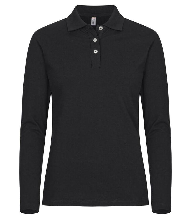 Stretch Premium Polo L/S Women – Clique