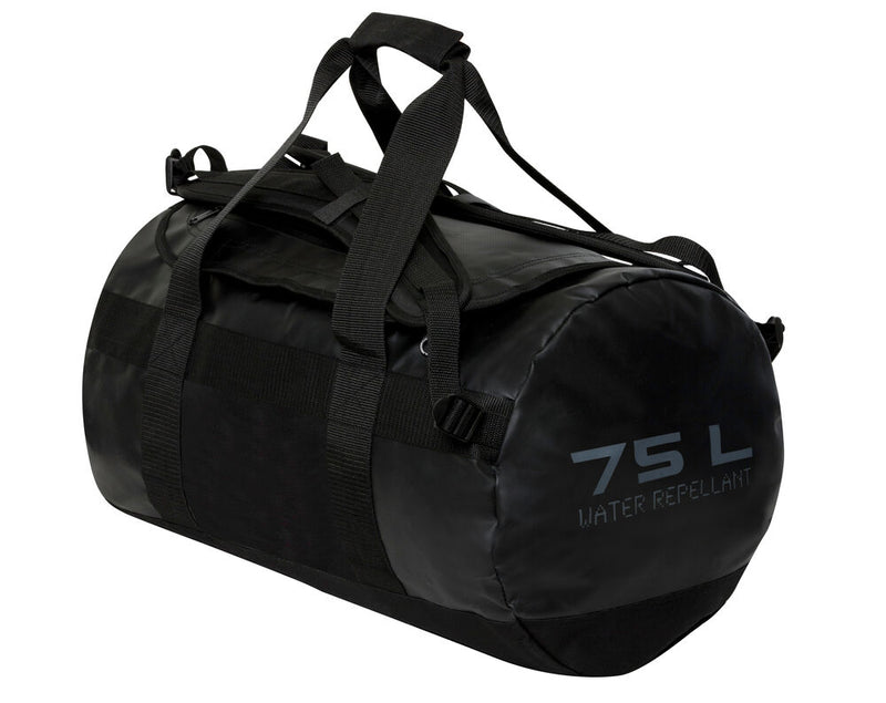 2-in-1 bag 75L Svart