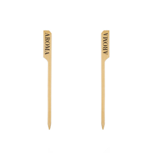 Träspett för plockmat med eget tryck 9 cm – Profileproduction