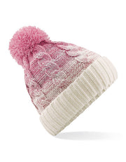 Beechfield B459 Ombré Beanie – leverantörens modellbild