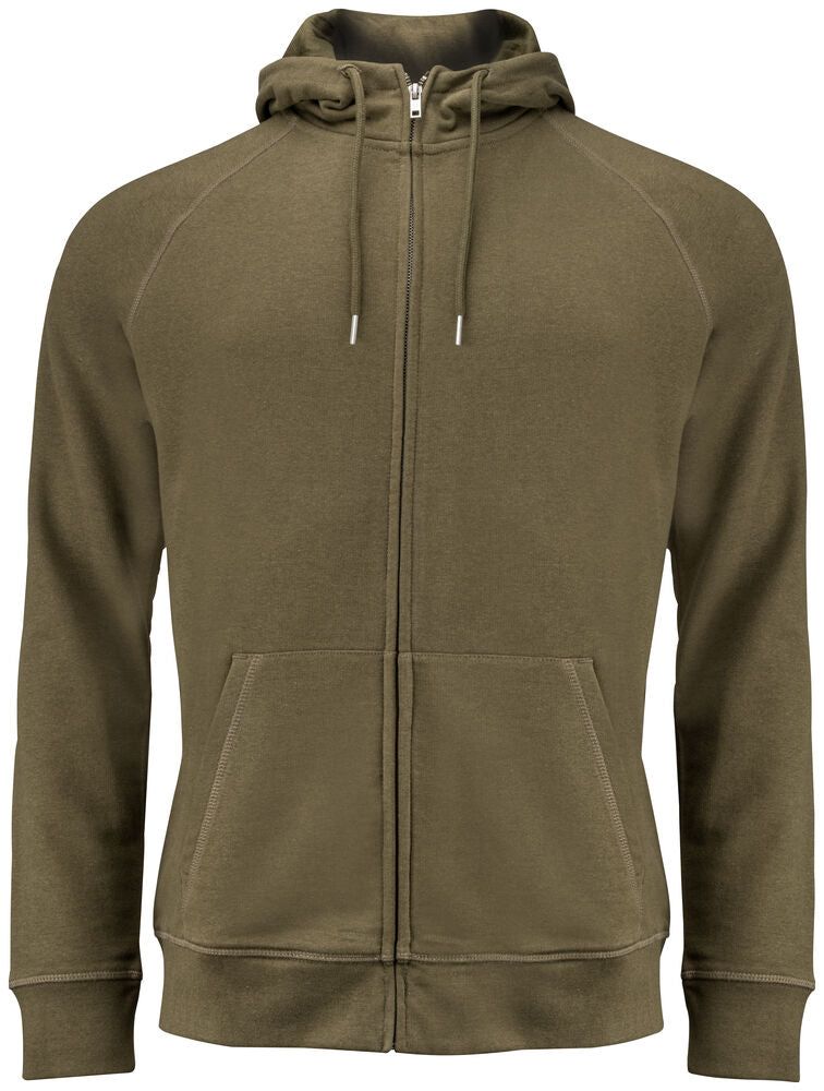 Raglan Fullzip Hoodie – Clear Collar