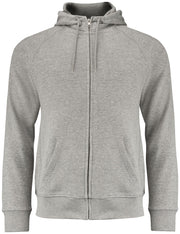 Raglan Fullzip Hoodie – Clear Collar