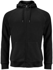 Raglan Fullzip Hoodie – Clear Collar