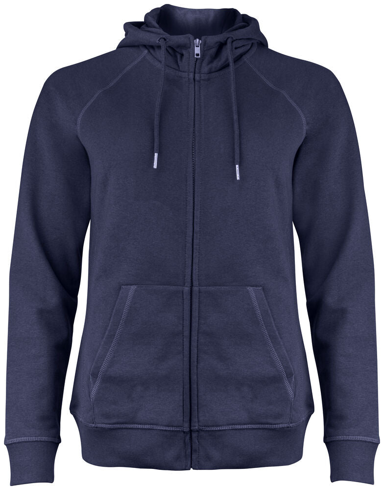 Raglan Fullzip Hoodie Women – Clear Collar