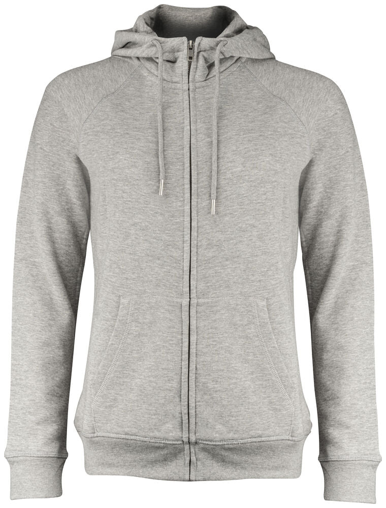 Raglan Fullzip Hoodie Women – Clear Collar
