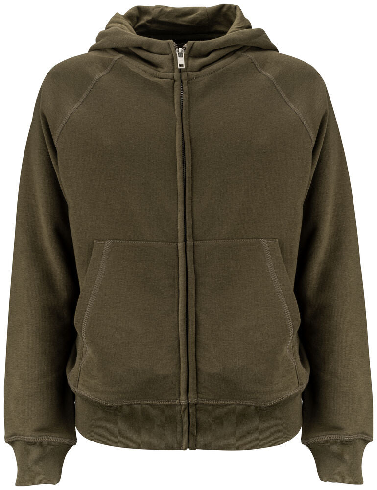 Raglan Fullzip Hoodie Junior – Clear Collar