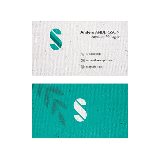 Fröpapper 80gsm visitkort 90x55mm – Profileproduction