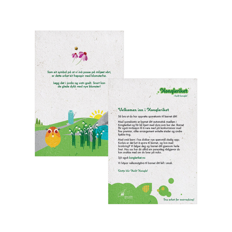  Fröpapper flygblad A6 80gsm  – Profileproduction
