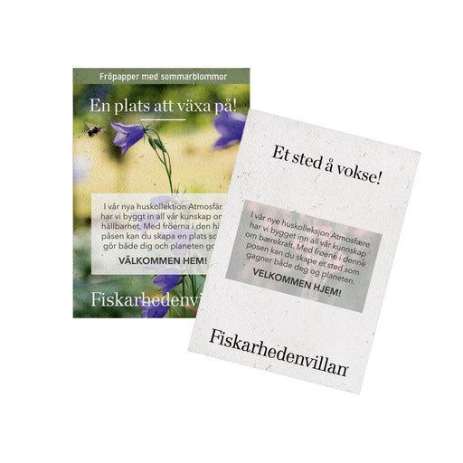 Fröpapper flyblad A5 200gsm – Profileproduction