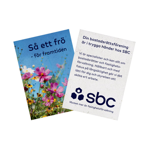 Fröpapper flygblad A4 200gsm – Profileproduction
