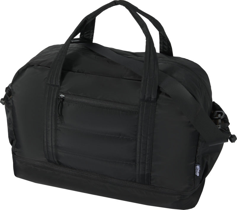 Puffer Duffelväska Recycled 30 L – Svart