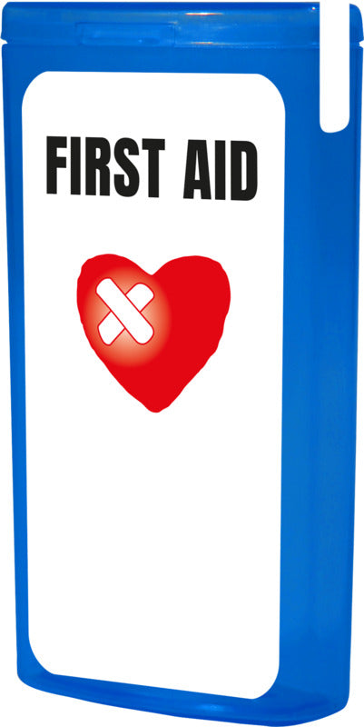 MiniKit First Aid – Transparent blå