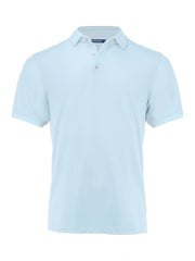 Virtue Polo Solid Men – Himmelsblå