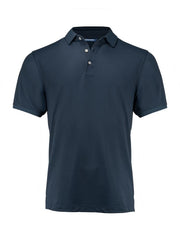 Virtue Polo Solid Men – Mörk Marin