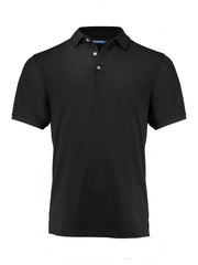 Virtue Polo Solid Men – Svart