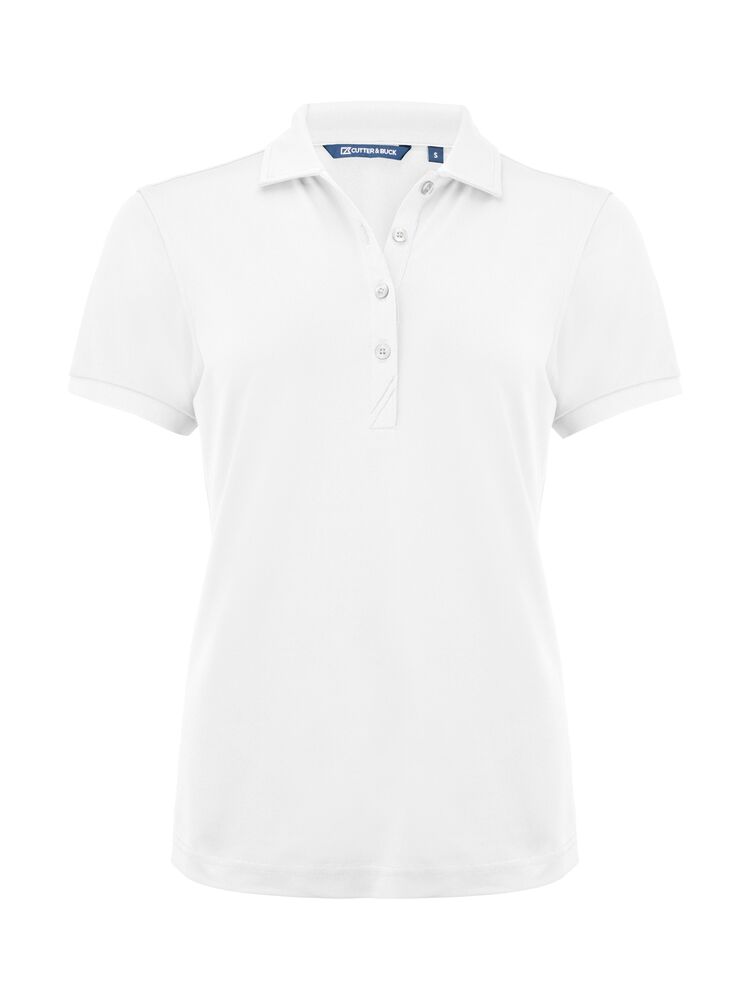 Virtue Polo Solid Women – Vit
