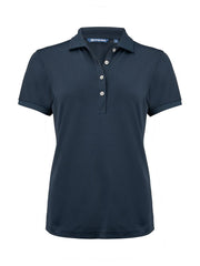 Virtue Polo Solid Women – Mörk Marin