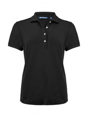 Virtue Polo Solid Women – Svart
