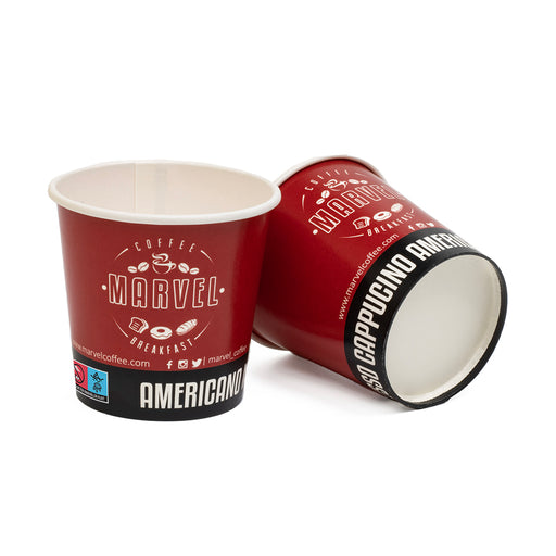 Pappersmuggar enkelvägg 4oz/12cl – Profileproduction
