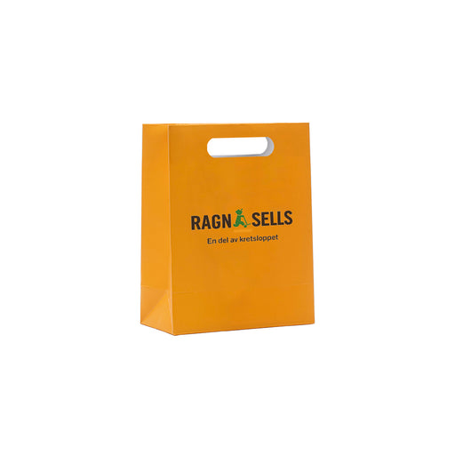Papperspåsar DELUXE stansade handtag  18+09x23cm – Profileproduction