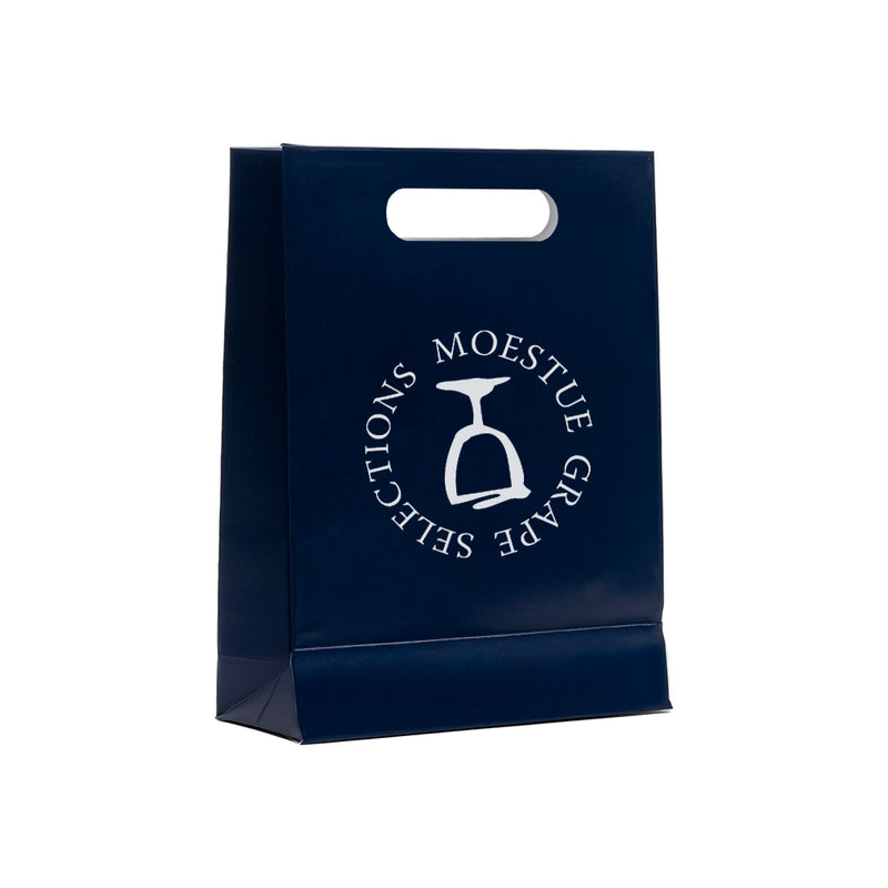 Papperspåsar DELUXE stansade handtag 24+09x32cm – Profileproduction