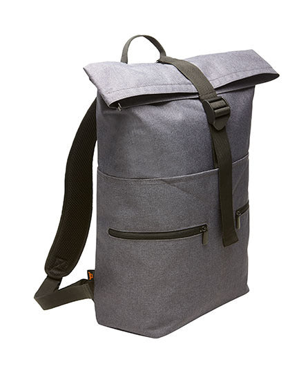 Notebook-Backpack Fashion – Blue-Grey Melange