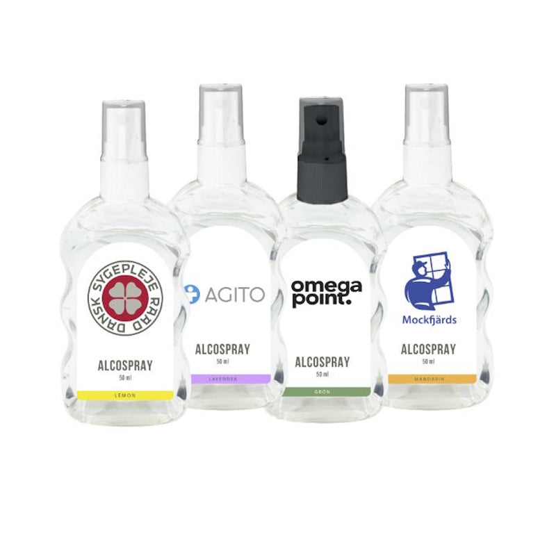 Alcospray/Doftspray citron 50 ml med tryck – Profileproduction